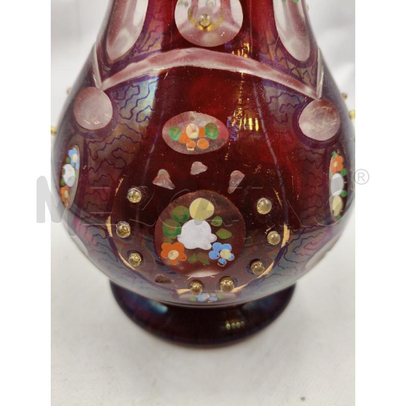 VASO CRIST COLORATO  | Mercatino dell'Usato Roma talenti 2
