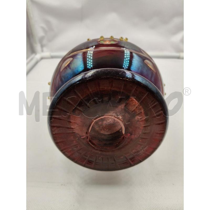 VASO CRIST COLORATO  | Mercatino dell'Usato Roma talenti 4