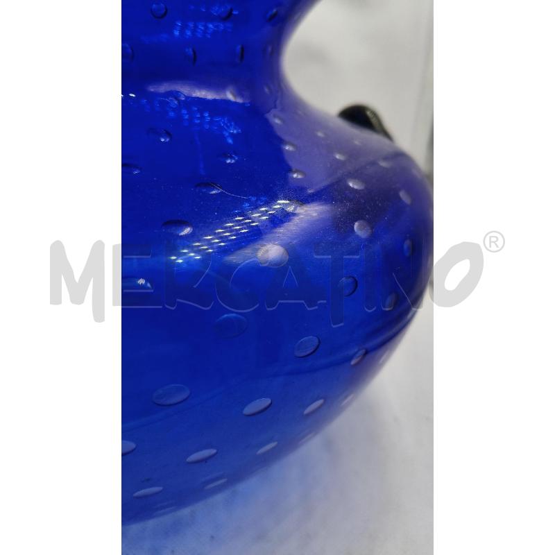VASO MURANO BLU TESTE MORO  | Mercatino dell'Usato Roma talenti 4