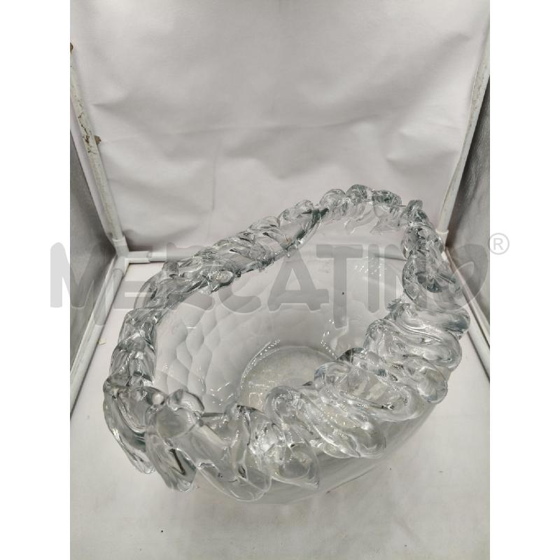 VASO MURANO EFFETTO GHIACCIO | Mercatino dell'Usato Roma talenti 2