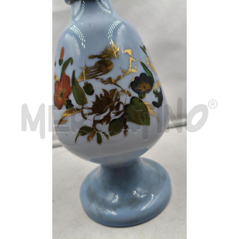 VASO OPALINE AZZURRA | Mercatino dell'Usato Roma talenti 1