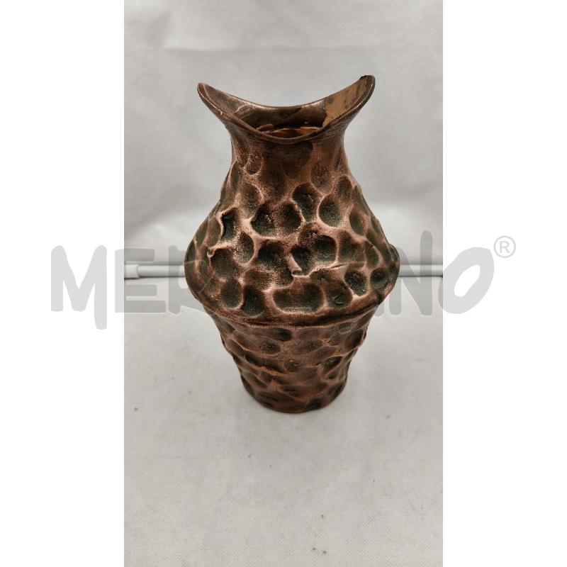 VASO TERRACCOTTA EFFETTO BRONZO  | Mercatino dell'Usato Roma talenti 1