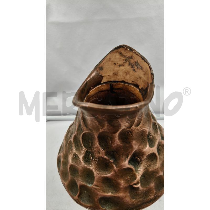 VASO TERRACCOTTA EFFETTO BRONZO  | Mercatino dell'Usato Roma talenti 2