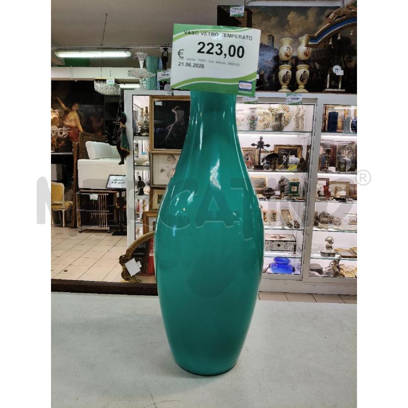 VASO VETRO TEMPERATO  | Mercatino dell'Usato Roma talenti 1