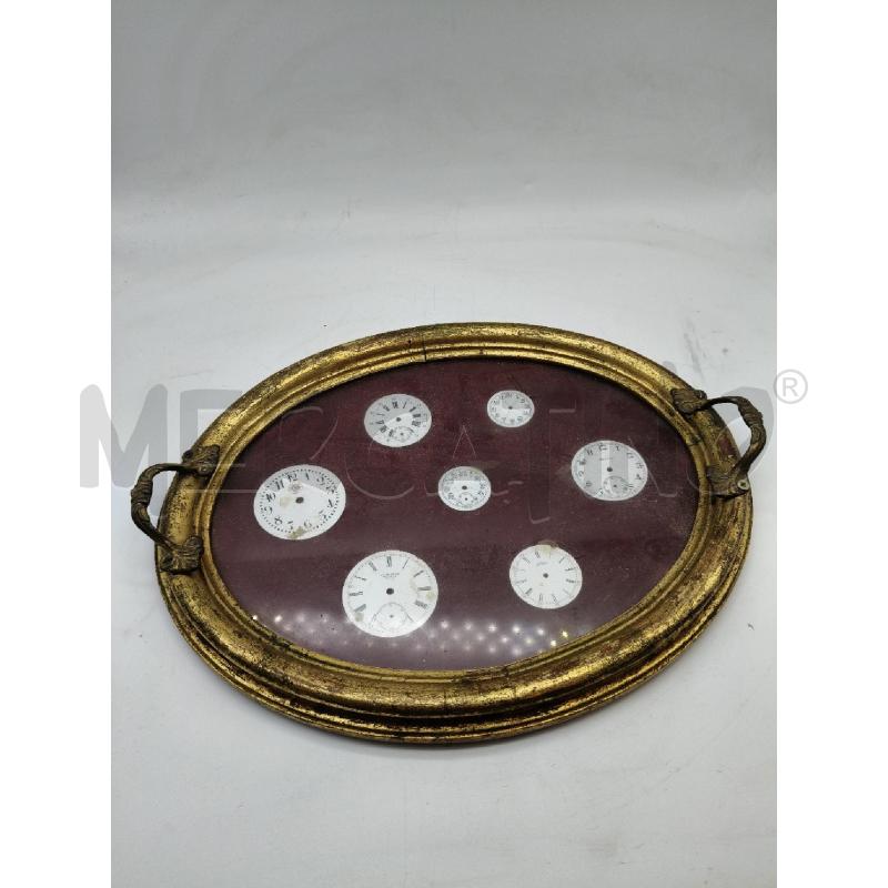 VASSOIETTO QUADRANTI OROLOGIO  | Mercatino dell'Usato Roma talenti 3