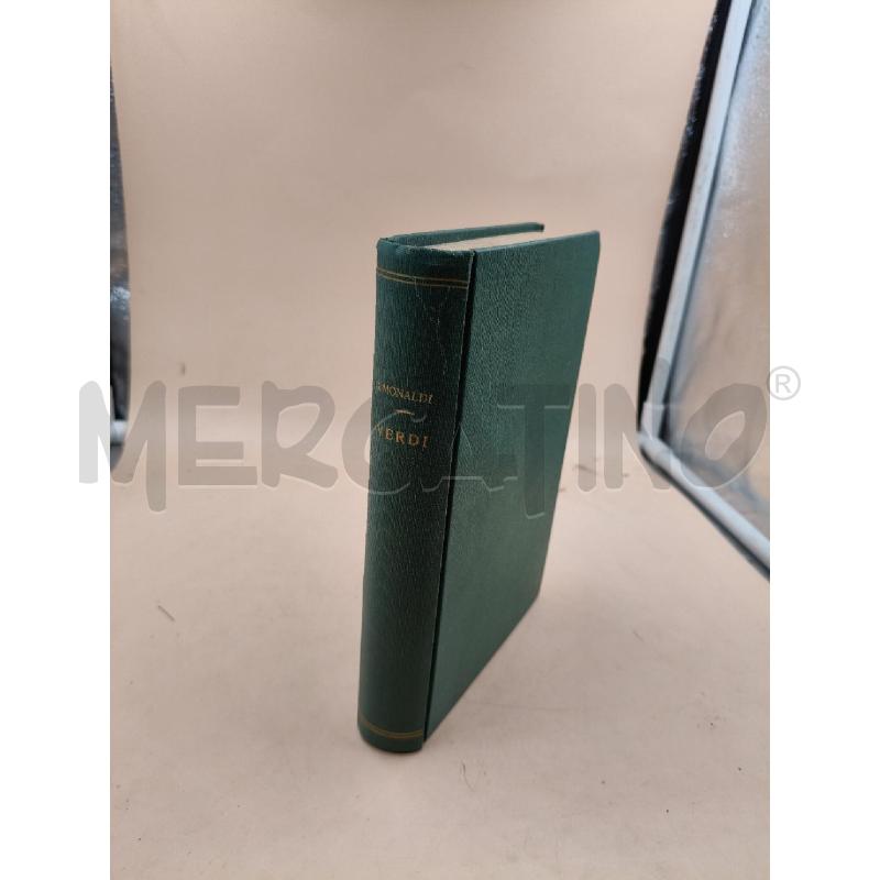 VERDI GINO MONALDI 1839-1898 FRATELLI BOCCA | Mercatino dell'Usato Roma talenti 1