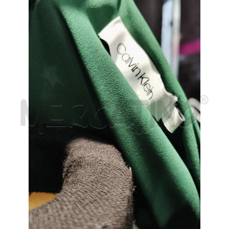 VESTITINO CALVIN KLEIN VER STELLE BIA VELATO PLISSE | Mercatino dell'Usato Roma talenti 5