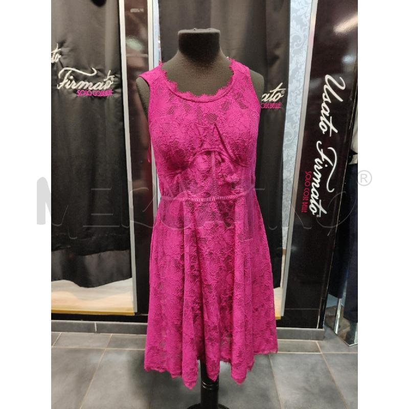 VESTITINO GUESS MAGENTA PIZZO COPPE | Mercatino dell'Usato Roma talenti 1