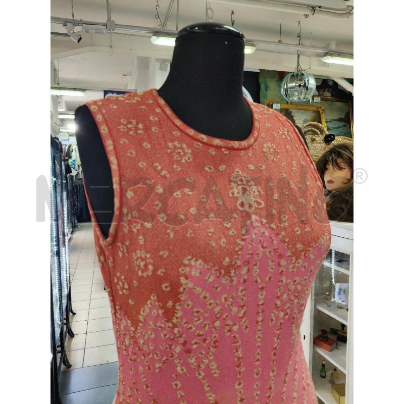 VESTITINO MISSONI TRICOT SMAN ROSSO SFUM ROSSO TONDI ORO  | Mercatino dell'Usato Roma talenti 2