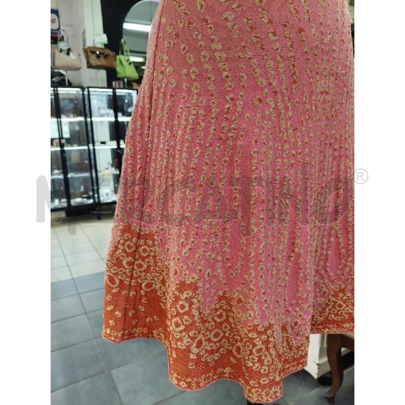 VESTITINO MISSONI TRICOT SMAN ROSSO SFUM ROSSO TONDI ORO  | Mercatino dell'Usato Roma talenti 3