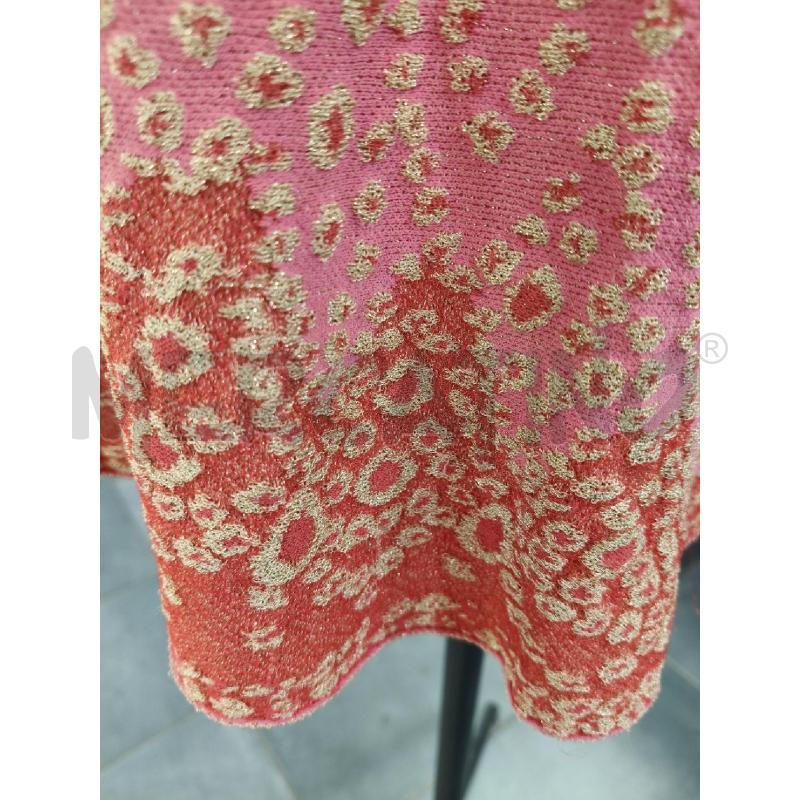 VESTITINO MISSONI TRICOT SMAN ROSSO SFUM ROSSO TONDI ORO  | Mercatino dell'Usato Roma talenti 4