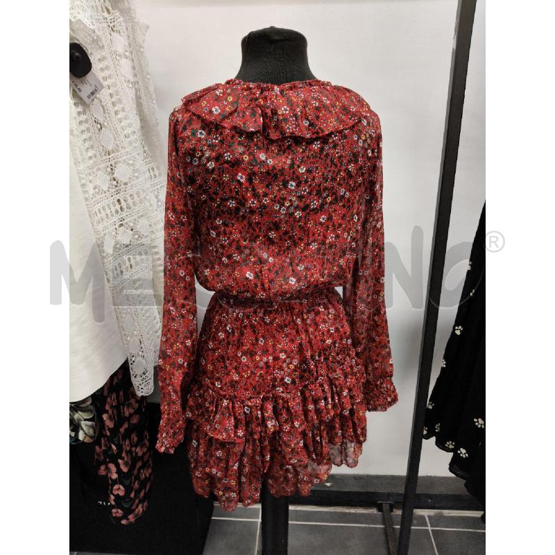 VESTITINO PEPE JEANS ROSSO VELO FIOREL VOLANT | Mercatino dell'Usato Roma talenti 3