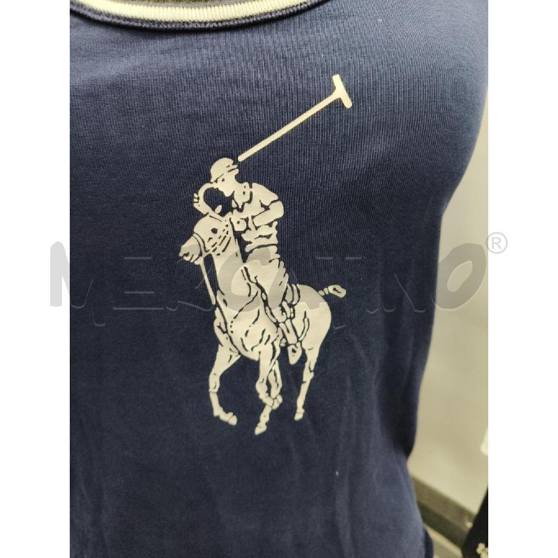 VESTITINO RALPH LAUREN BLU BALZA MAXI LOGO  | Mercatino dell'Usato Roma talenti 2