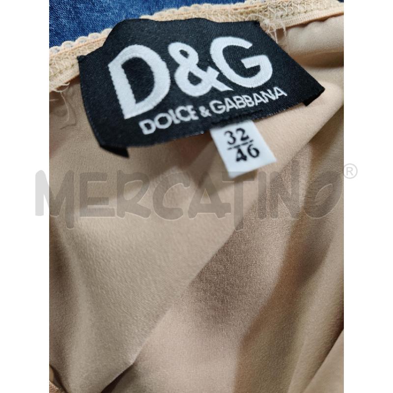 VESTITINO SOTTOVESTE DOLCE GABBANA CHAMPAGNE  | Mercatino dell'Usato Roma talenti 4