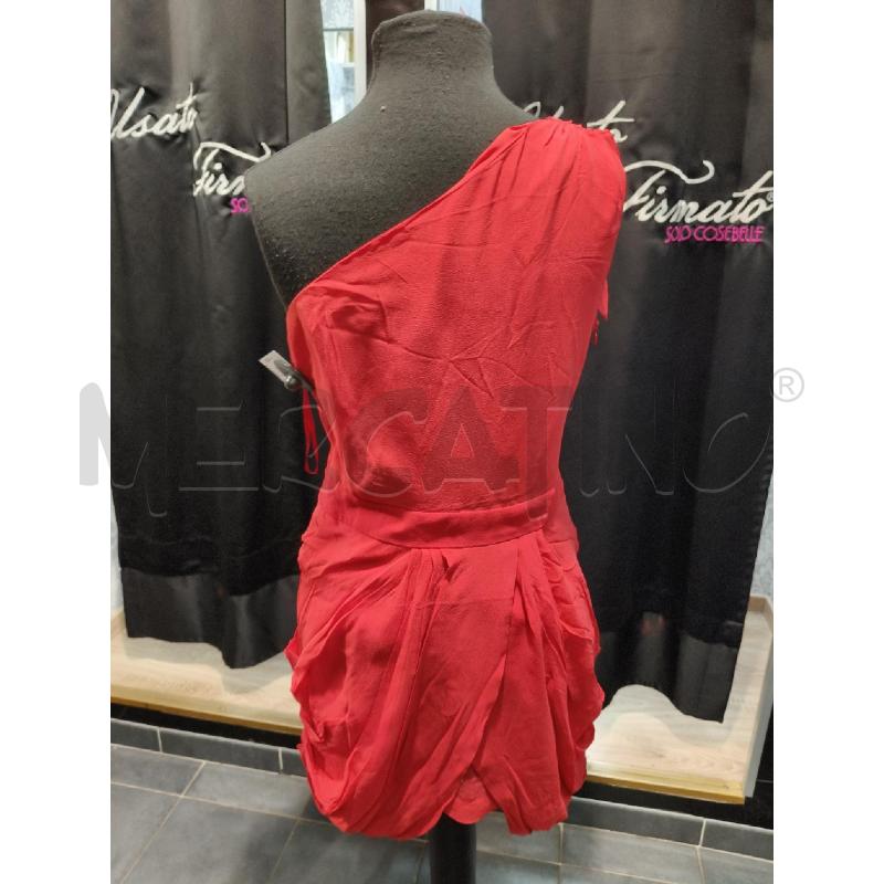 VESTITINO SPACE CHIFFON CORALLO MONOSP NODO  | Mercatino dell'Usato Roma talenti 3