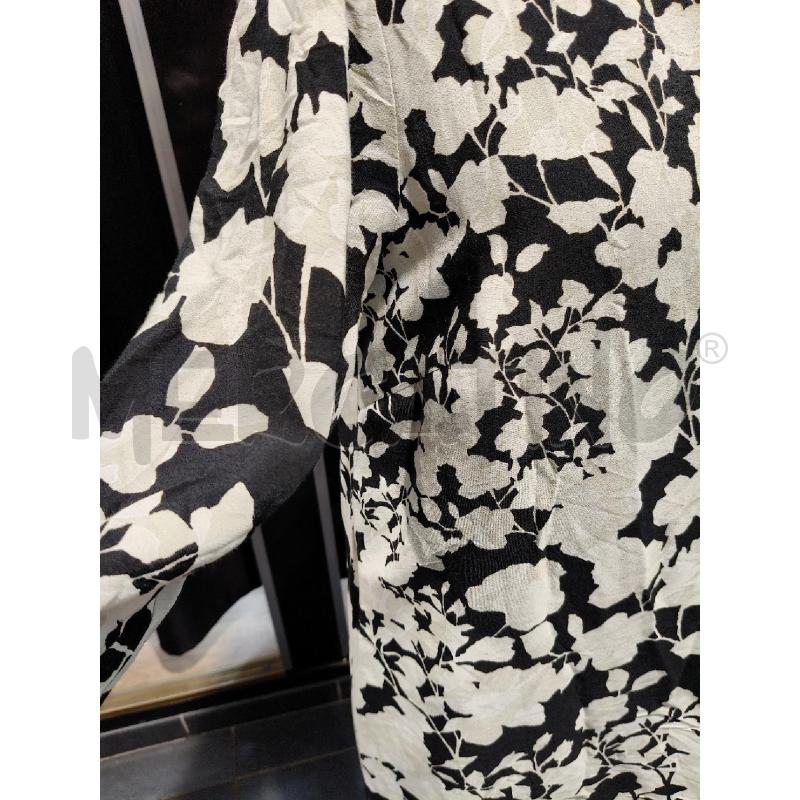 VESTITINO TWIN SET NERO FOGLIE BEIGE BOTT LAT | Mercatino dell'Usato Roma talenti 2