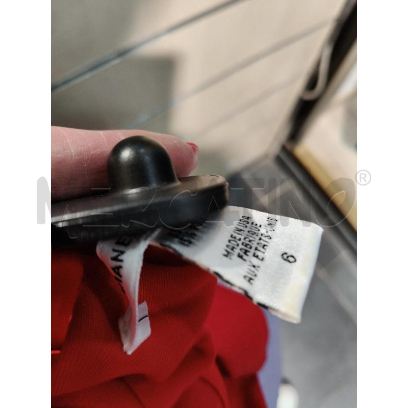 VESTITO DIANE VON FURSTENBERG SACCHETTO ROSSO SC/BARCH | Mercatino dell'Usato Roma talenti 4