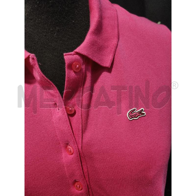 VESTITO D LACOSTE POLO FUCSIA  | Mercatino dell'Usato Roma talenti 2
