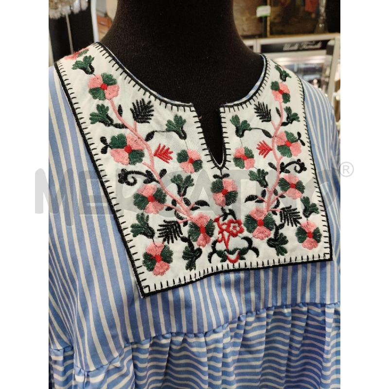 VESTITO D VICOLO RIGHE BIA CEL SC/RIAMO FIORI COL  | Mercatino dell'Usato Roma talenti 2