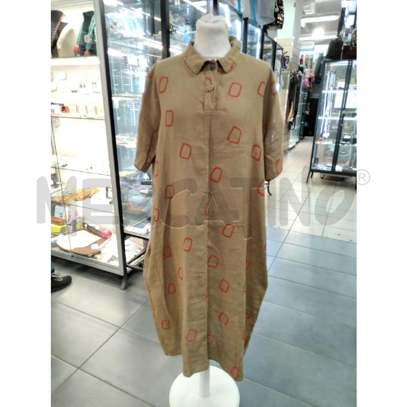 VESTITO LINO NEIRAMI LINO BEI QUADRI ARA  | Mercatino dell'Usato Roma talenti 1