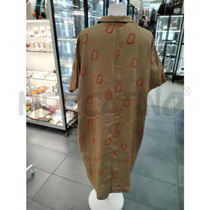 VESTITO LINO NEIRAMI LINO BEI QUADRI ARA  | Mercatino dell'Usato Roma talenti 4