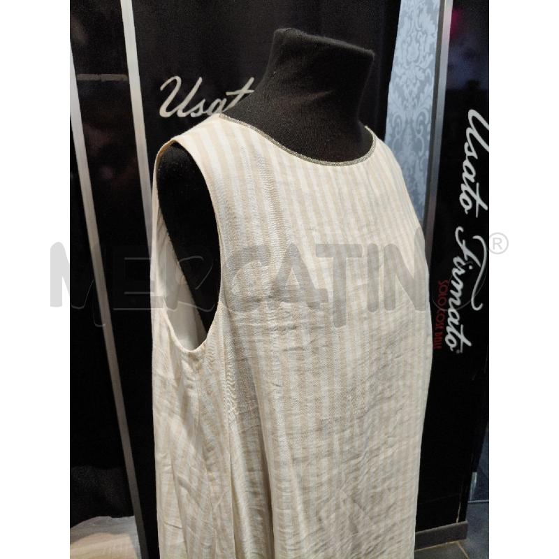 VESTITO LU LINO FABIANA FILIPPI BEI RIGHE BALZA  | Mercatino dell'Usato Roma talenti 2