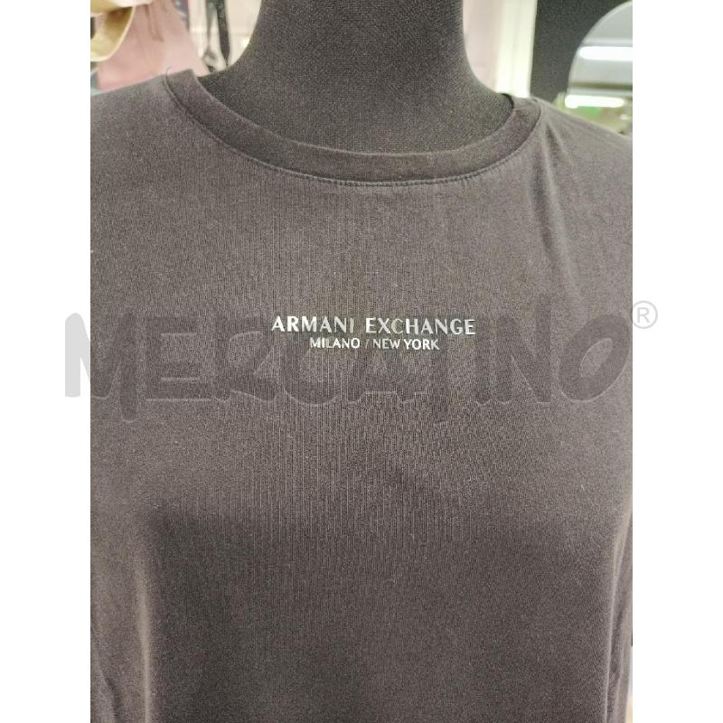 VESTITO LU MAGLIANA ARMANI EXCHANGE NE LOGO BIA  | Mercatino dell'Usato Roma talenti 2