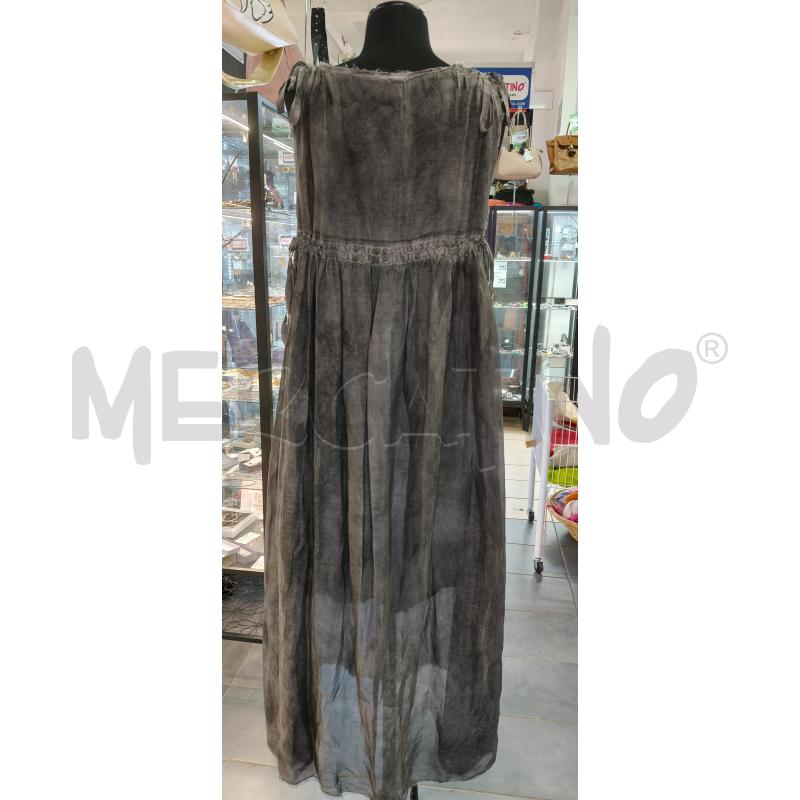 VESTITO LU SANCTA MUERTE TUSCANY AMPIO GRI DELAVE  | Mercatino dell'Usato Roma talenti 2