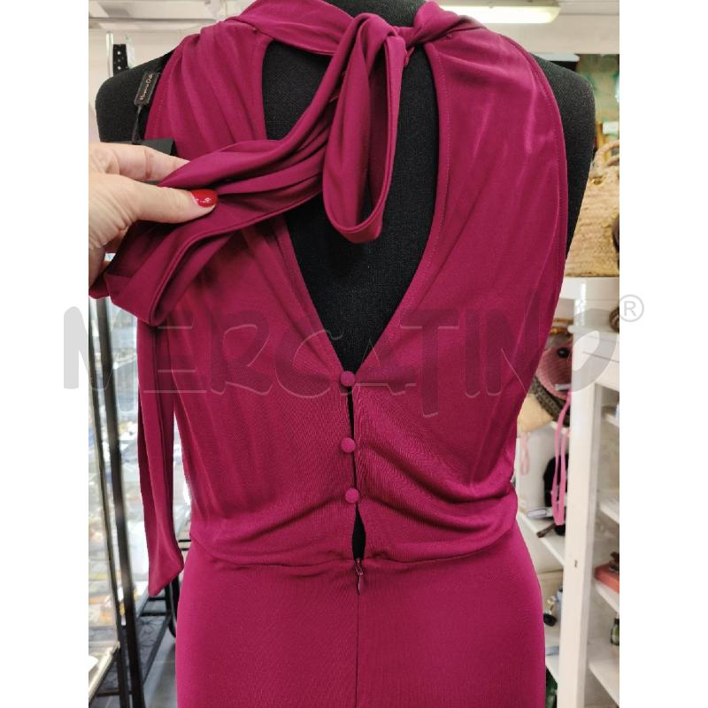 VESTITO MASSIMO DUTTI VIOLA BOTTONCINI POST  | Mercatino dell'Usato Roma talenti 4