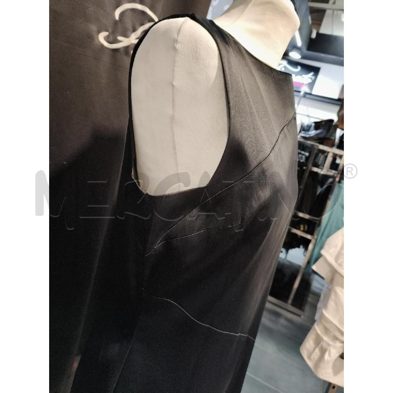 VESTITO MAX&CO SATIN NERO BRET LARGA  | Mercatino dell'Usato Roma talenti 2