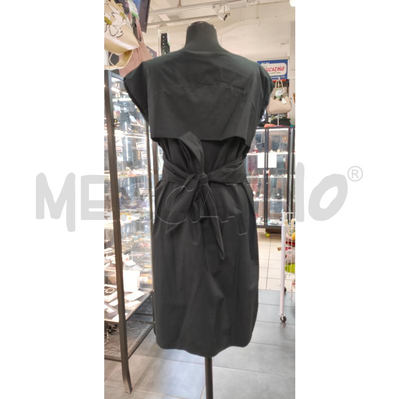 VESTITO MIDI ASPESI NERO FIOCCO  | Mercatino dell'Usato Roma talenti 2