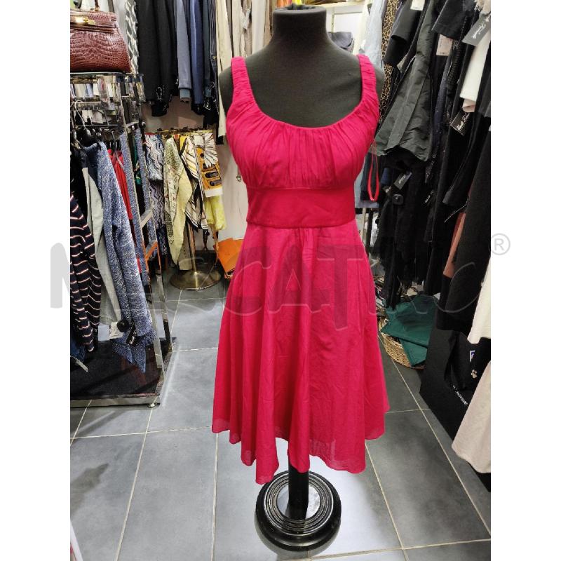 VESTITO MONSOON MAGENTA FASCIA SATIN  | Mercatino dell'Usato Roma talenti 1