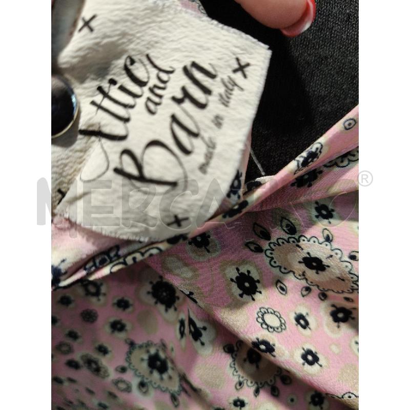 VESTITO SETA ATTIC BARN ROSA FIORI GIA NE  | Mercatino dell'Usato Roma talenti 4