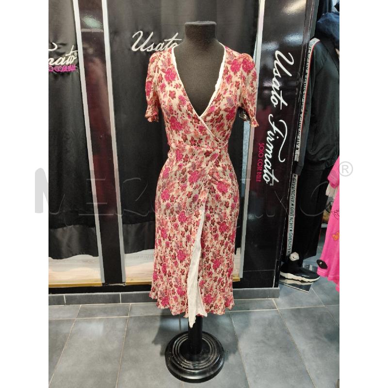 VESTITO SEZANE PORTAFOLGIO VELO BEI FIORI MARR ROSA | Mercatino dell'Usato Roma talenti 1