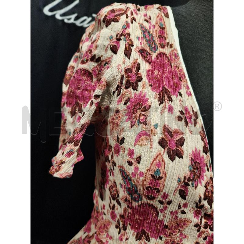 VESTITO SEZANE PORTAFOLGIO VELO BEI FIORI MARR ROSA | Mercatino dell'Usato Roma talenti 2