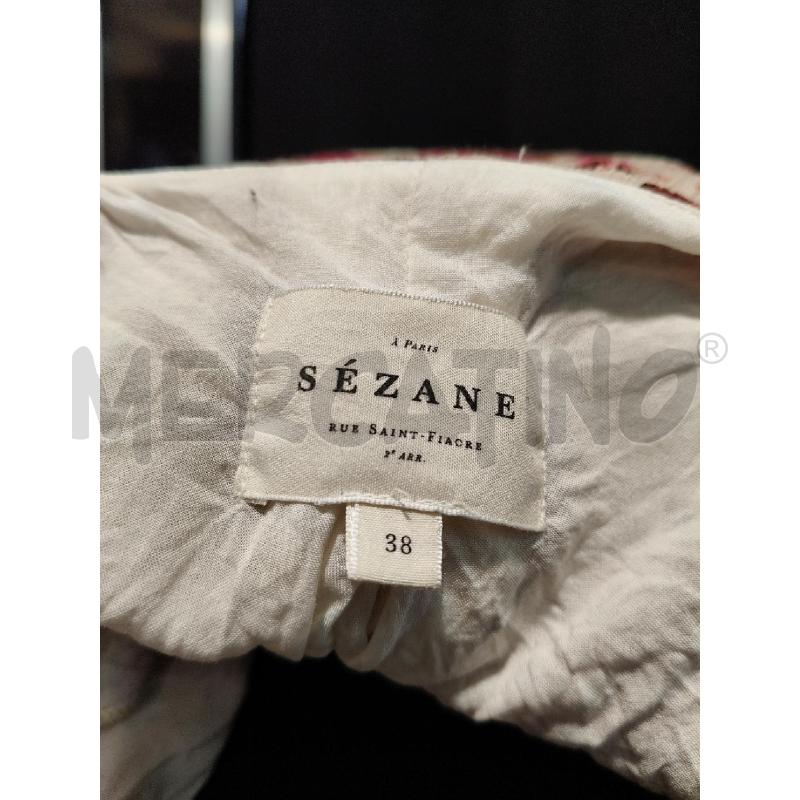 VESTITO SEZANE PORTAFOLGIO VELO BEI FIORI MARR ROSA | Mercatino dell'Usato Roma talenti 5
