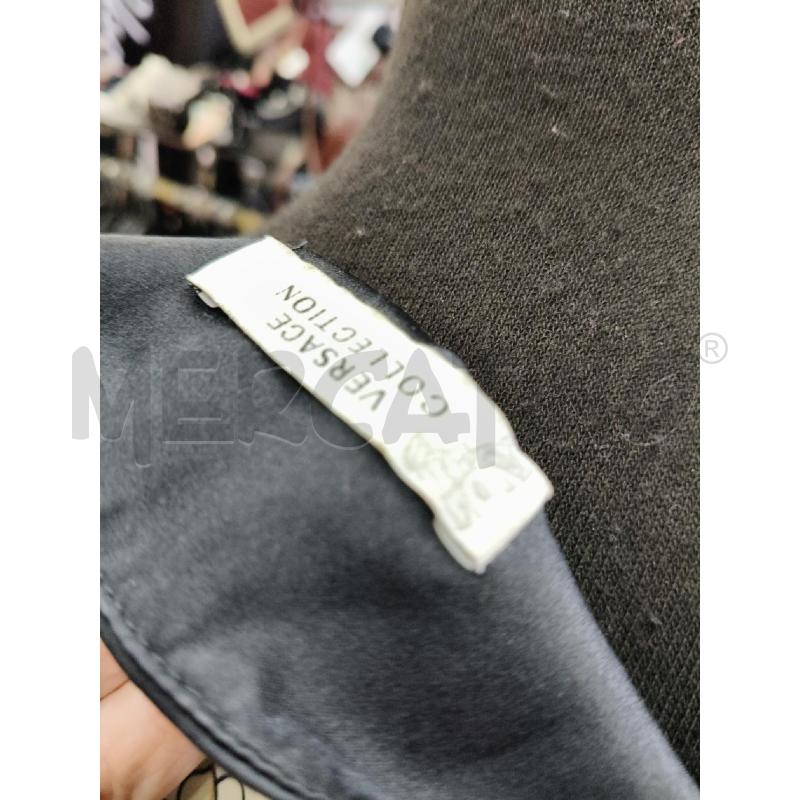 VESTITO VERSACE BIA STAMPA CATENE BORDI NERO  | Mercatino dell'Usato Roma talenti 4