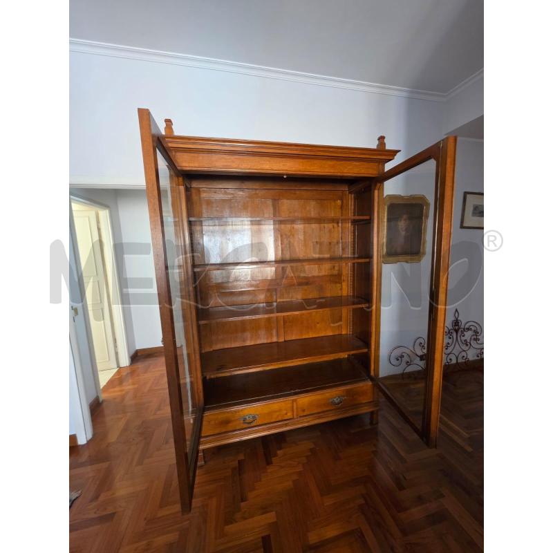VETRINA LEGNO GRANDE 2ANTE 2C | Mercatino dell'Usato Roma talenti 3