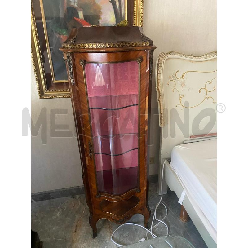 VETRINETTA LEGNO INTARSIATA 1A DA RIV  | Mercatino dell'Usato Roma talenti 1