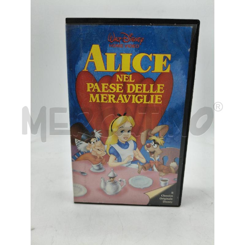 VHS ALICE NEL PAESE DELLE MERAVIGLIE | Mercatino dell'Usato Roma talenti 1