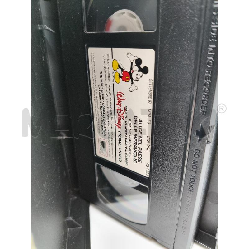 VHS ALICE NEL PAESE DELLE MERAVIGLIE | Mercatino dell'Usato Roma talenti 2