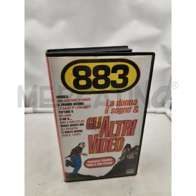 VHS LA DONNA & IL SOGNO 883 | Mercatino dell'Usato Roma talenti 1