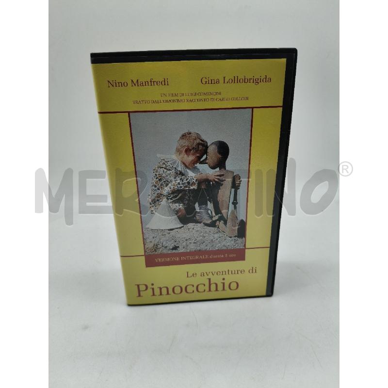 VHS LE AVVENTURE DI PINOCCHIO VERSIONE INTEGRALE 5 ORE | Mercatino dell'Usato Roma talenti 1