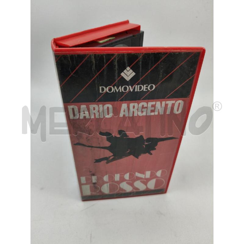 VHS PROFONDO ROSSO | Mercatino dell'Usato Roma talenti 1