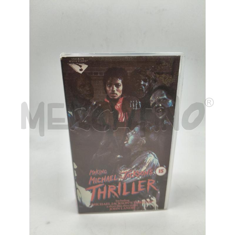 VHS THRILLER MICHAEL JACKSON | Mercatino dell'Usato Roma talenti 1