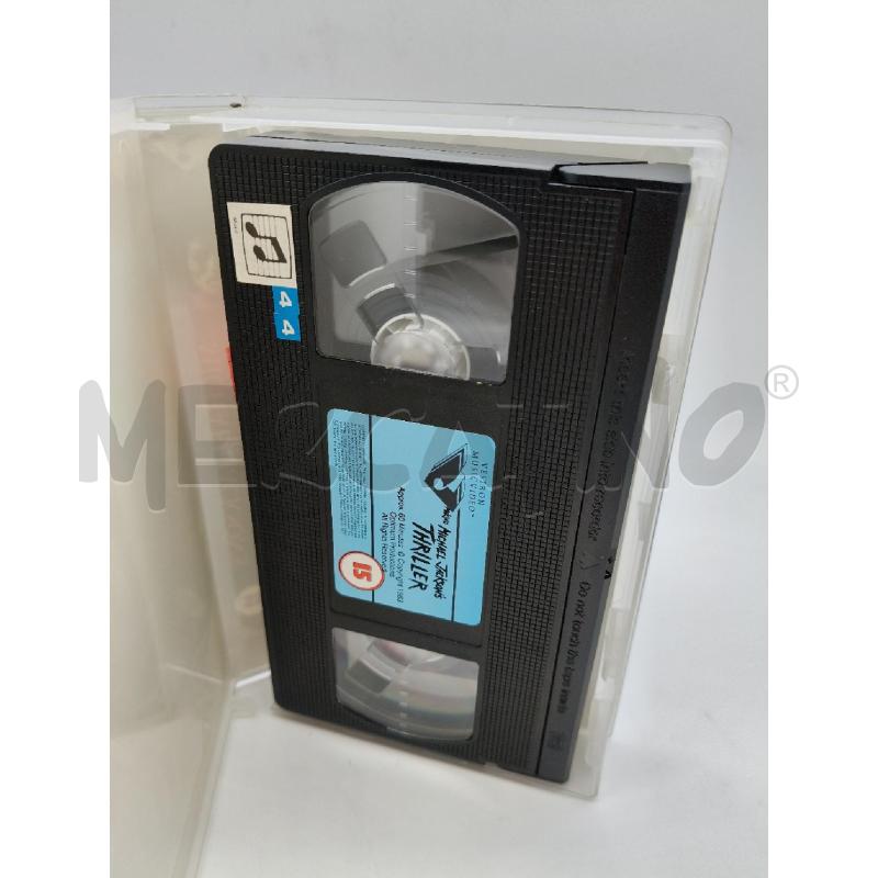 VHS THRILLER MICHAEL JACKSON | Mercatino dell'Usato Roma talenti 2