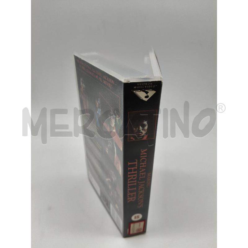 VHS THRILLER MICHAEL JACKSON | Mercatino dell'Usato Roma talenti 4