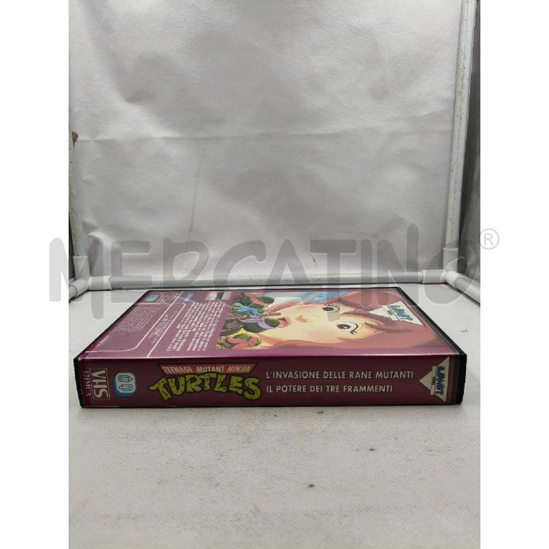 VHS TURTLES L'INVASIONE DELLE RANE MUTANTI | Mercatino dell'Usato Roma talenti 3