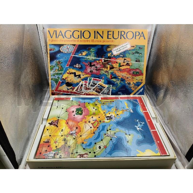 VIAGGIO IN EUROPA GIOCO IN SCATOLA | Mercatino dell'Usato Roma talenti 1