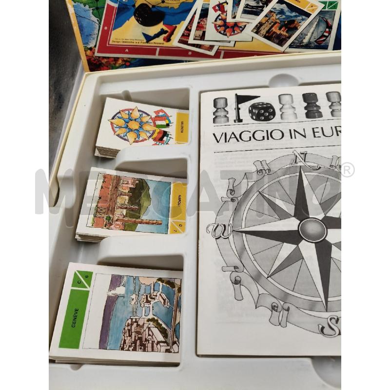 VIAGGIO IN EUROPA GIOCO IN SCATOLA | Mercatino dell'Usato Roma talenti 2